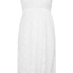 Urban Classics Damen Mini Kleid M. Allover Spitzenbesatz Weiss -Diven Art Verkäufe 15010962 1