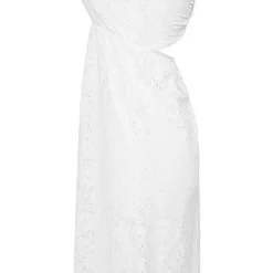 Urban Classics Damen Mini Kleid M. Allover Spitzenbesatz Weiss -Diven Art Verkäufe 15010962 3