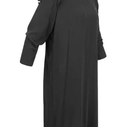 Tom Tailor Damen 3/4-Arm Mini Kleid Volantärmel Schwarz 6 Tom Tailor Damen 3/4-Arm Mini Kleid Volantärmel Schwarz -Diven Art Verkäufe 21010009 1