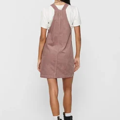 JACQUELINE DE YONG JDY By ONLY Damen Mini Cord Jeans Kleid Mit Zipper Vone 2-Pockets Woodrose Rosa 7 JACQUELINE DE YONG JDY By ONLY Damen Mini Cord Jeans Kleid Mit Zipper Vone 2-Pockets Woodrose Rosa -Diven Art Verkäufe 21010090 2