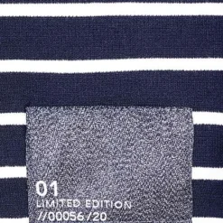 ONLY Kids Mädchen T-Shirt Kleid Zipper Hinten Streifen Muster Night Sky Navy Weiss -Diven Art Verkäufe 21052505 3