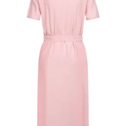 JACQUELINE DE YONG JDY By ONLY Damen Midi Hemdblusen Kleid Inkl. Bindegürtel Bleached Mauve -Diven Art Verkäufe 22030326 2