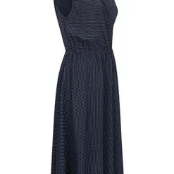 Hotel De Ville Damen Midi Viskose V-Neck Kleid Punkte Muster Navy Blau 6 Hotel De Ville Damen Midi Viskose V-Neck Kleid Punkte Muster Navy Blau -Diven Art Verkäufe 22030424 1