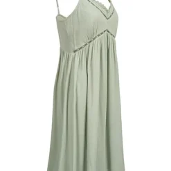 AIKI Damen Kurzes Viskose Nachthemd Kleid Lingerie Zipper Hinten Matcha Grün -Diven Art Verkäufe 22030799 1