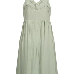 AIKI Damen Kurzes Viskose Nachthemd Kleid Lingerie Zipper Hinten Matcha Grün -Diven Art Verkäufe 22030799 2