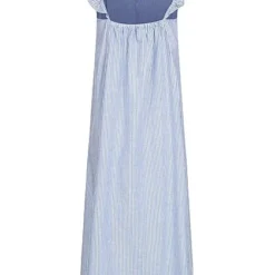 ONLY Damen NOOS Midi Kleid Mit Rüschenausschnitt U-Form Streifen Cloud Dancer Blau 7 ONLY Damen NOOS Midi Kleid Mit Rüschenausschnitt U-Form Streifen Cloud Dancer Blau -Diven Art Verkäufe 22030926 2