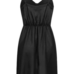 Vero Moda Damen V-Neck Kleid Mit Deko Knopfleiste Schwarz -Diven Art Verkäufe 22040208 2