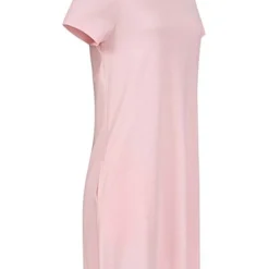 ONLY Damen Kurzarm Jersey Kleid Mit 2 Seitl. Taschen Parfait Pink Hell Rosa -Diven Art Verkäufe 22040343 1