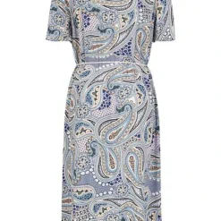 VILA Damen V-Neck Kleid Mit All Over Print Multicolor -Diven Art Verkäufe 22040478 2