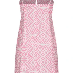 ONLY Damen Viskose Kleid Mit Bindedetail Und Rüschen Sachet Pink Rosa -Diven Art Verkäufe 22040518 2