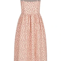 VILA Damen V-Neck Midi Kleid Blumen Print Smoke Rose -Diven Art Verkäufe 22040638 2