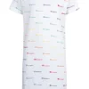 Champion Kids Mädchen Kleid T-Shirt Look All Over Logo Print Weiss Multicolor 2 Champion Kids Mädchen Kleid T-Shirt Look All Over Logo Print Weiss Multicolor -Diven Art Verkäufe 22040950