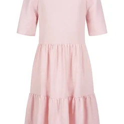 ONLY Damen V-Neck Midi Kleid Mit Halber Knopfleiste & Gepuffte Ärmel Hell Lila Rose -Diven Art Verkäufe 22050156 2