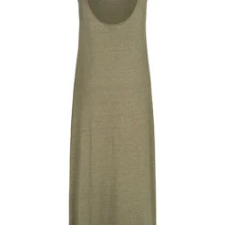 VILA Damen Ankle Longform Kleid Four Leaf Clover Oliv -Diven Art Verkäufe 22050235 2