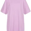 ONLY Damen Baumwoll T-Shirt Kleid Lavendula Lila -Diven Art Verkäufe 22050254