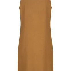 Pieces Damen V-Neck Leinen Kleid Mit Knopfleiste Dijon Braun -Diven Art Verkäufe 22050281 2