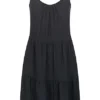 ONLY Damen Träger-Kleid Mit Rundhals Schwarz 2 ONLY Damen Träger-Kleid Mit Rundhals Schwarz -Diven Art Verkäufe 22050309