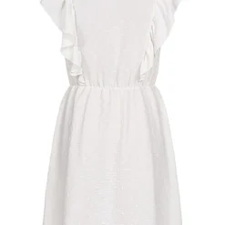 Cloud5ive Damen Kurzes Sommer Kleid M. Rüschen & Häkelbesatz 2-lagig Punkte Weiss 7 Cloud5ive Damen Kurzes Sommer Kleid M. Rüschen & Häkelbesatz 2-lagig Punkte Weiss -Diven Art Verkäufe 22056591 2