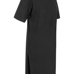 Urban Classics Damen Oversized T-Shirt-Kleid Mit Seitlichen Schlitzen Schwarz -Diven Art Verkäufe 23010124 1