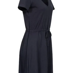 ONLY Damen NOOS Mini-Kleid Mit Bindedetail Und V-Neck Night Sky Dunkel Blau -Diven Art Verkäufe 23020282 1