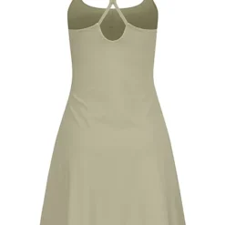 Aiki Damen 2in1 Jumpsuit Und Träger-Kleid Oliv Grün -Diven Art Verkäufe 23030470 3