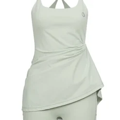 Aiki Damen 2in1 Jumpsuit Und Träger-Kleid Jade Grün