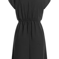 Cloud5ive Damen T-Shirt-Kleid Mit Taillenbund Und V-Neck Schwarz 7 Cloud5ive Damen T-Shirt-Kleid Mit Taillenbund Und V-Neck Schwarz -Diven Art Verkäufe 23036703 2