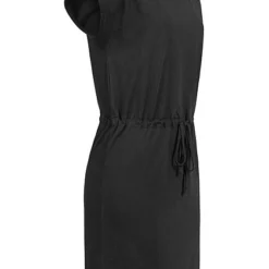 ONLY Damen NOOS Kurzarm Kleid Mit Bindedetail Schwarz -Diven Art Verkäufe 23040001 1