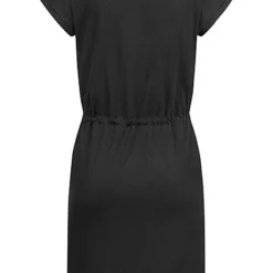 ONLY Damen NOOS Kurzarm Kleid Mit Bindedetail Schwarz -Diven Art Verkäufe 23040001 2